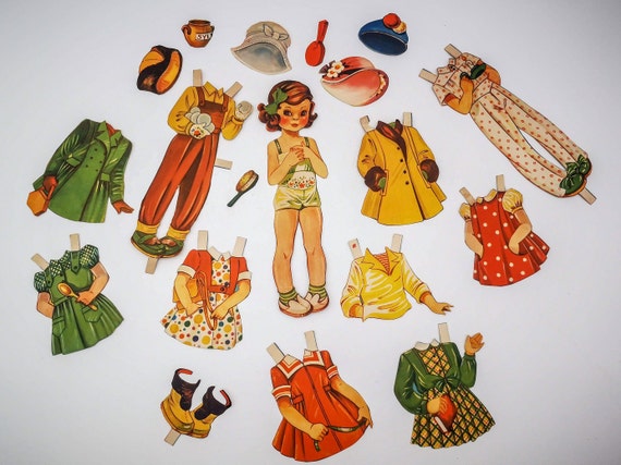 paper dress up dolls