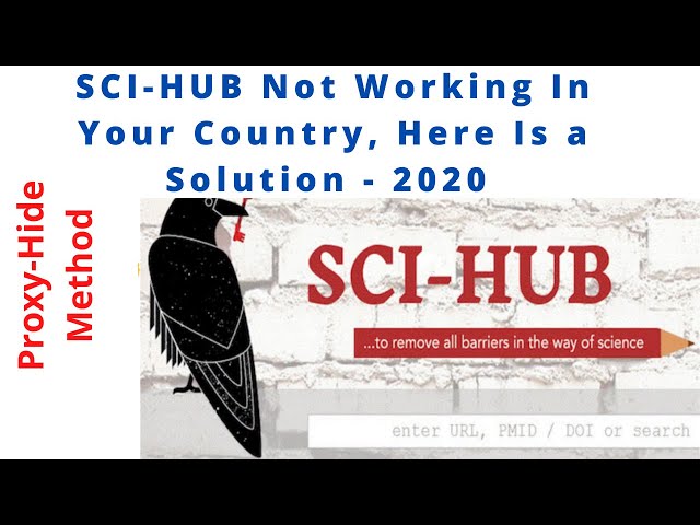 scihub proxy