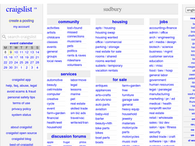 craigslist sudbury