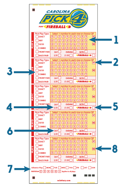 pick 4 north carolina lottery