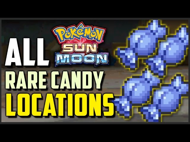 pokemon sun rare candy