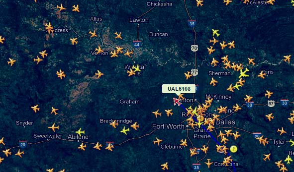 flight tracker live map