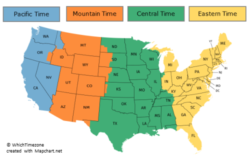 new mexico time zone