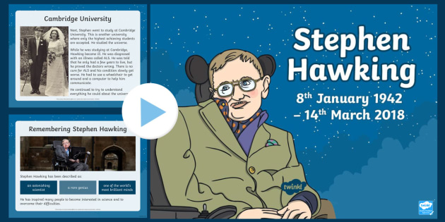 stephen hawking ppt