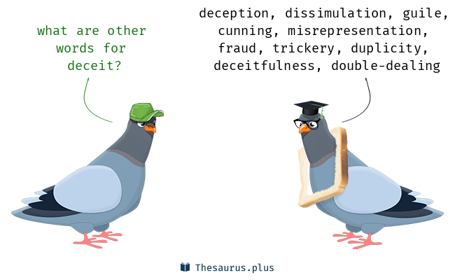 deceit thesaurus