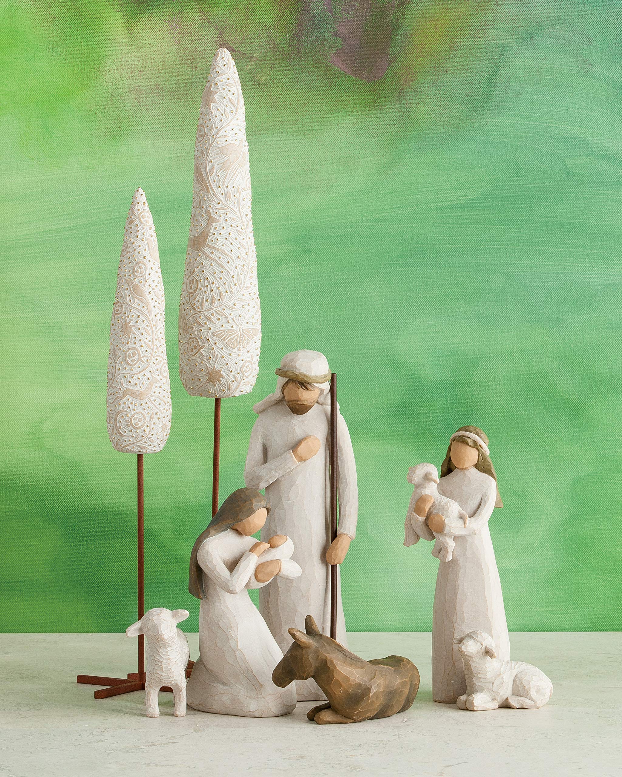 nativity figurines willow tree