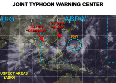 japan typhoon warning center