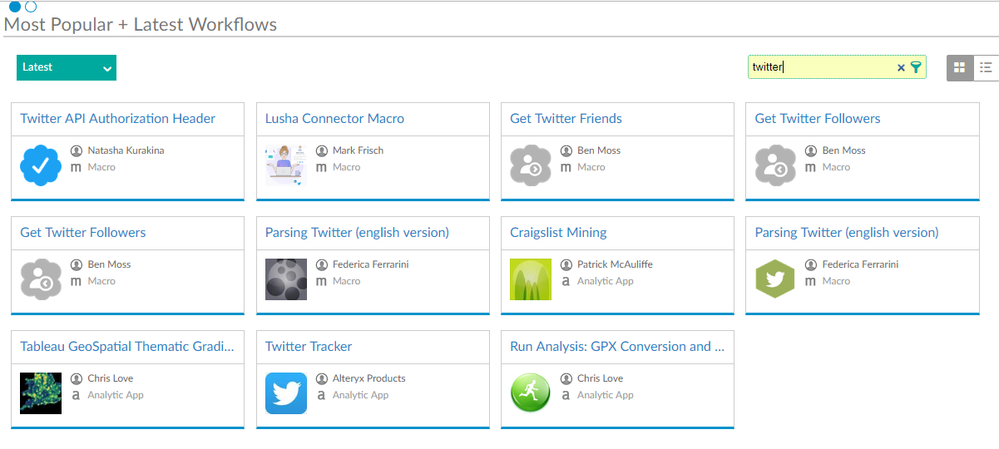 twitter alteryx