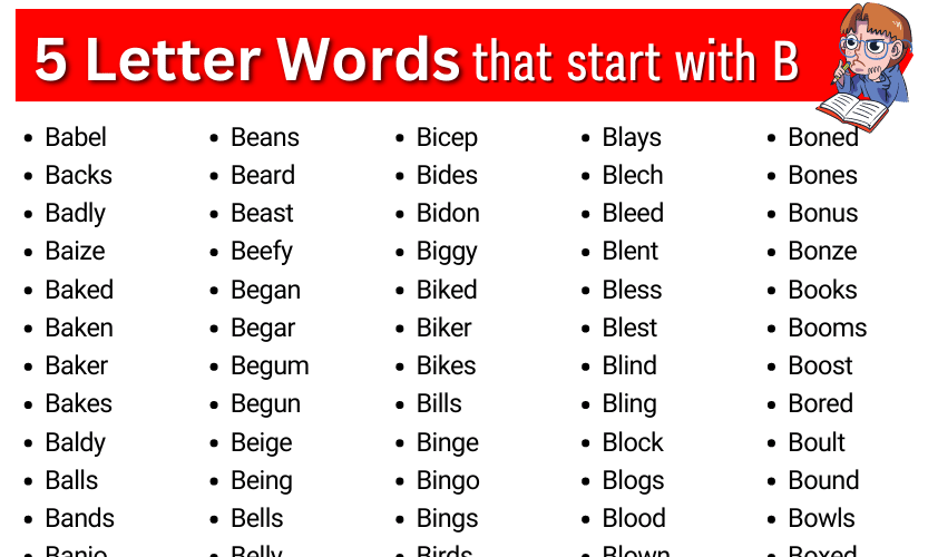 5 letter word starting with bes