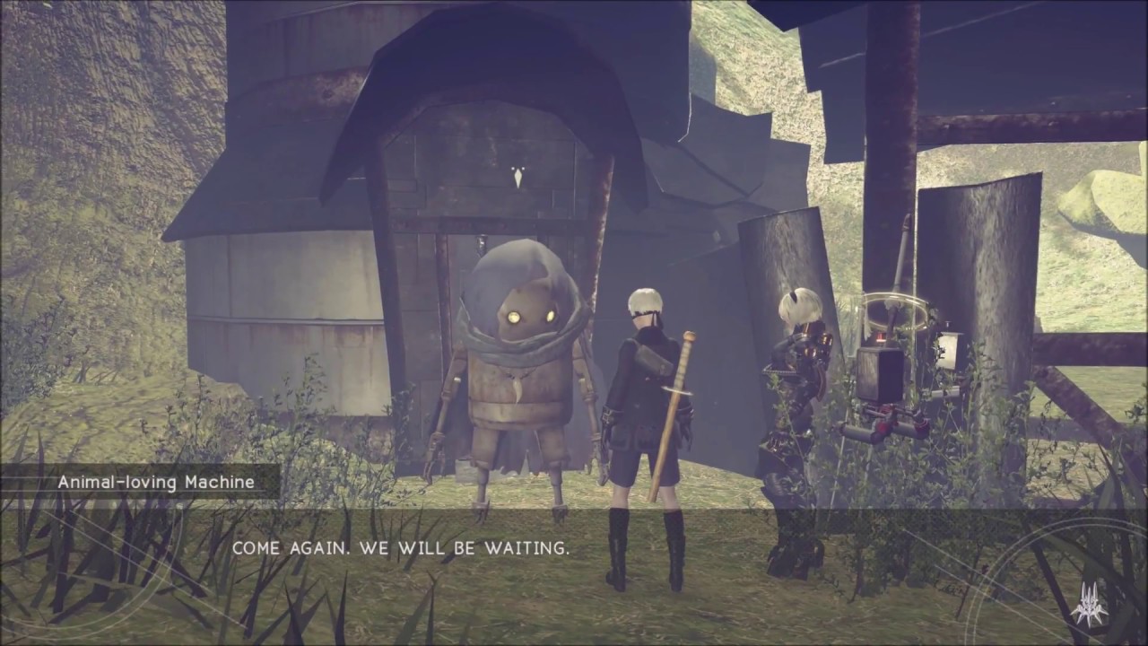 nier automata animal care