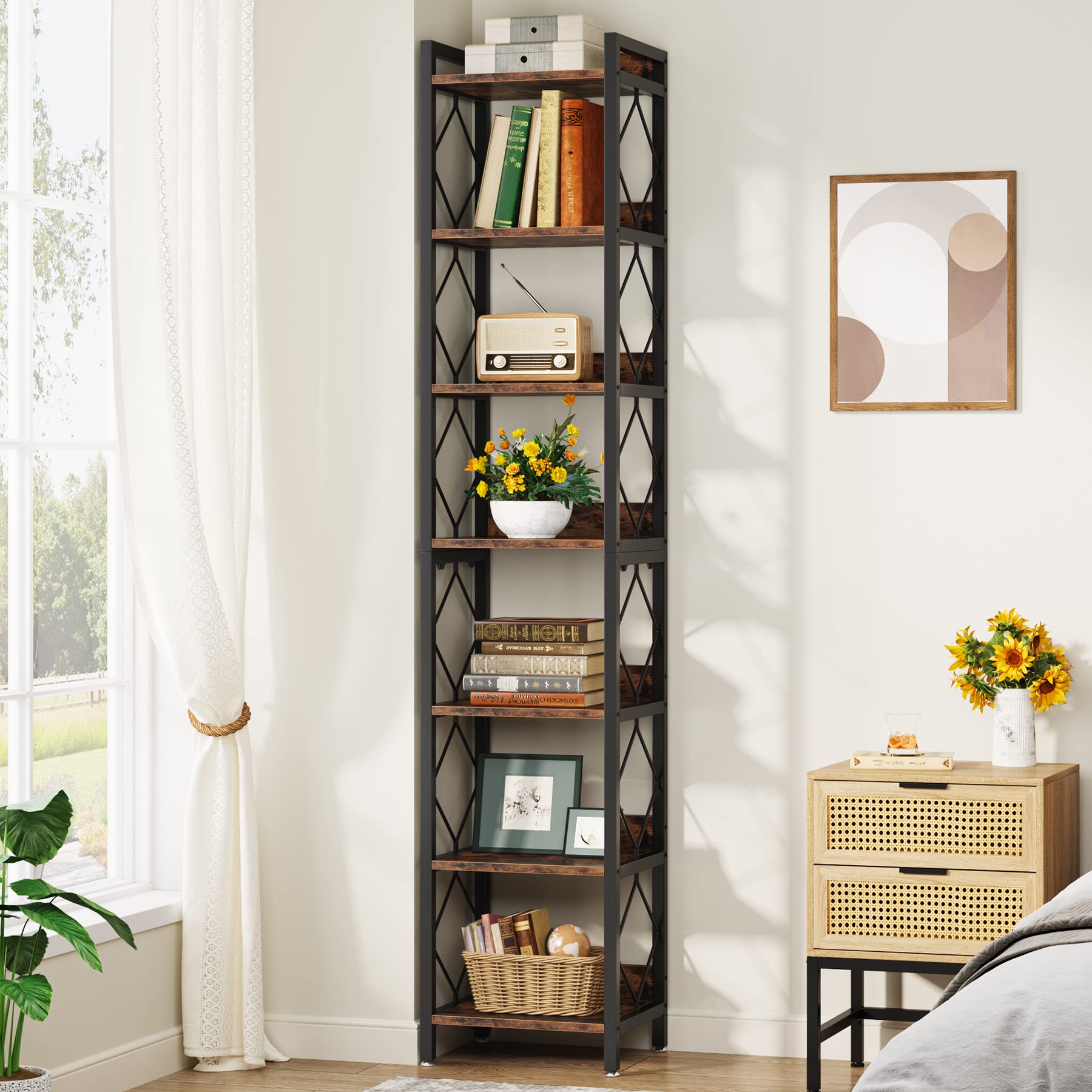 tall skinny shelves