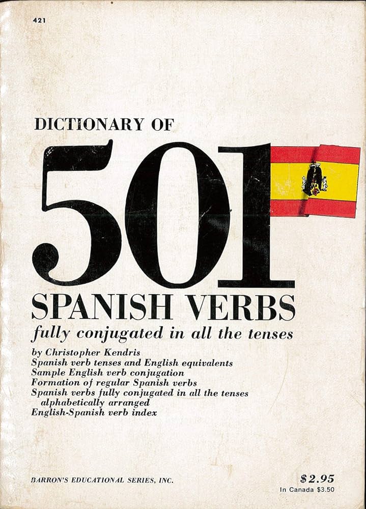 spanish conjugation dictionary