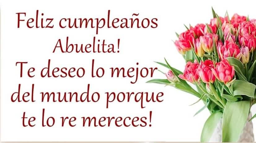 feliz cumpleaños abuelita