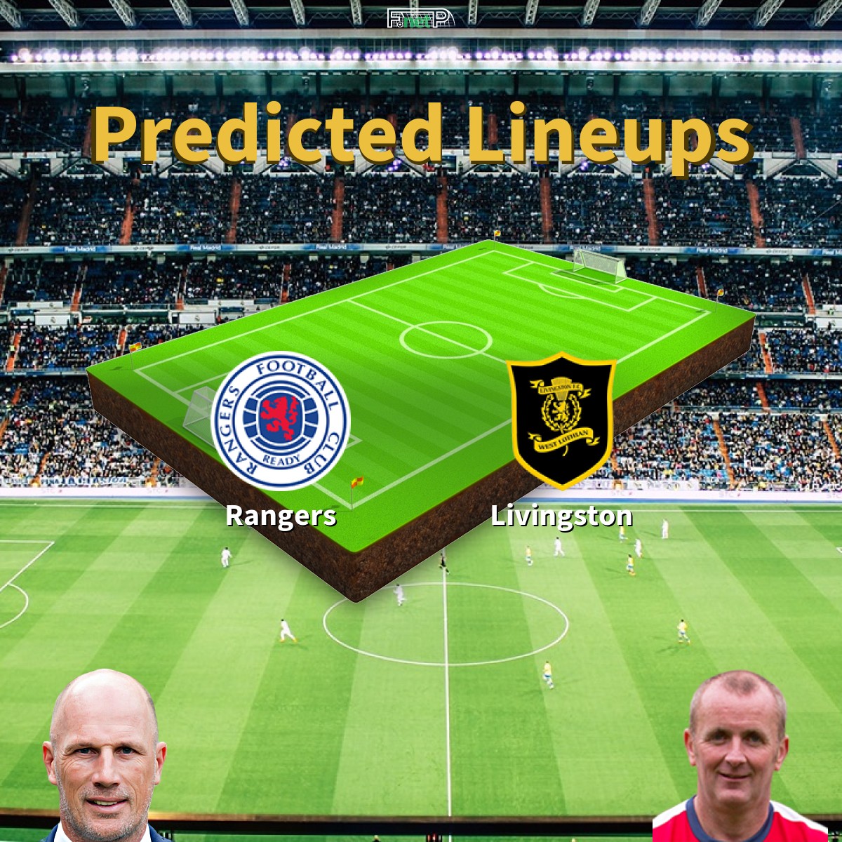 rangers f.c. vs livingston f.c. lineups