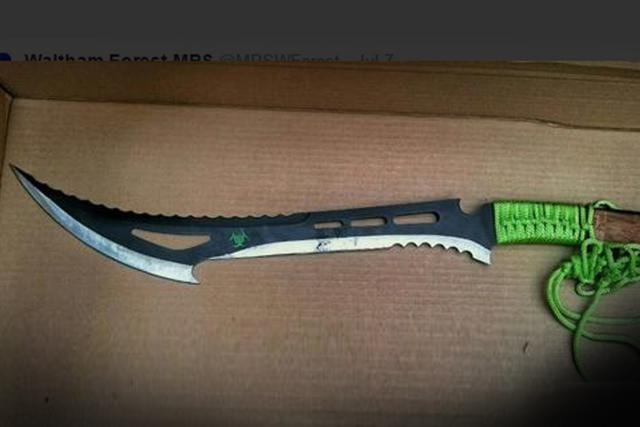 20 inch zombie knife