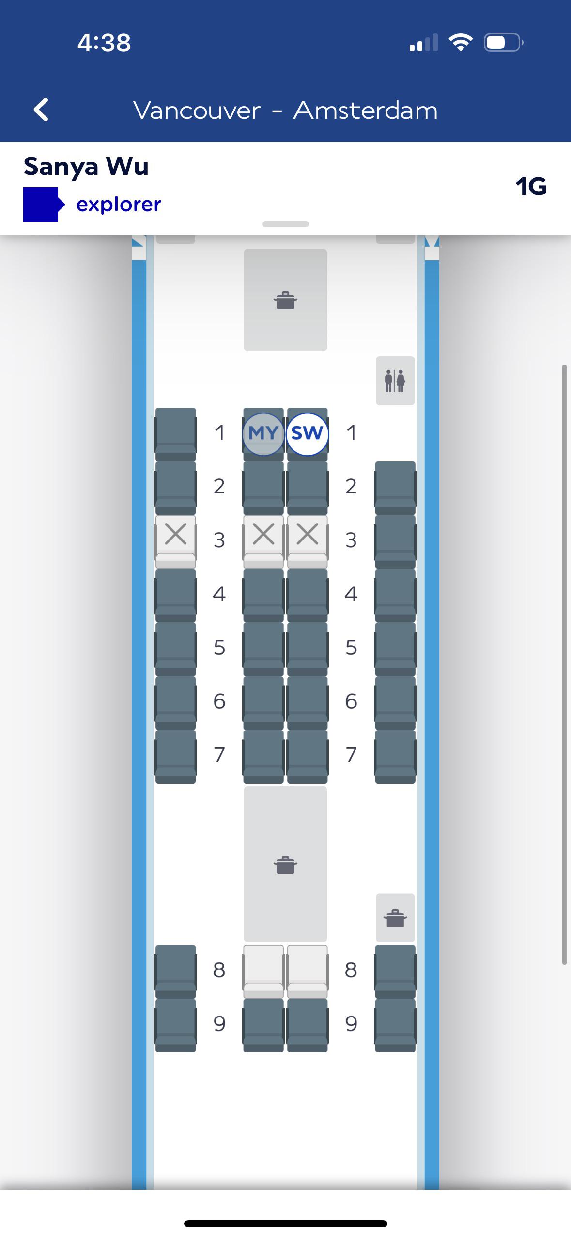 klm boeing 777-300 seat map