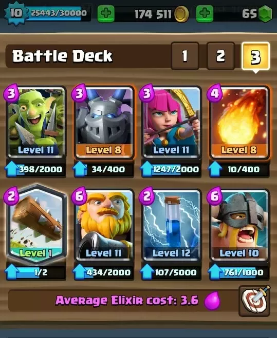 best deck for arena 10