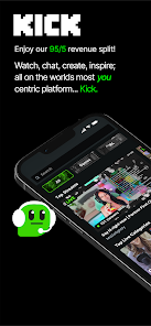 kick streaming app android