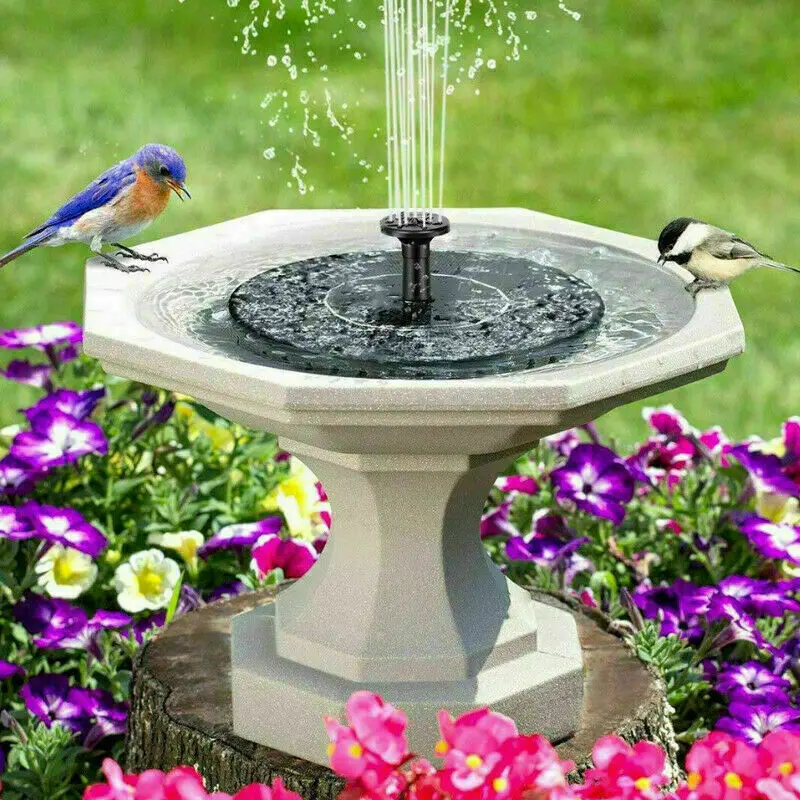 mini solar fountain for bird bath uk