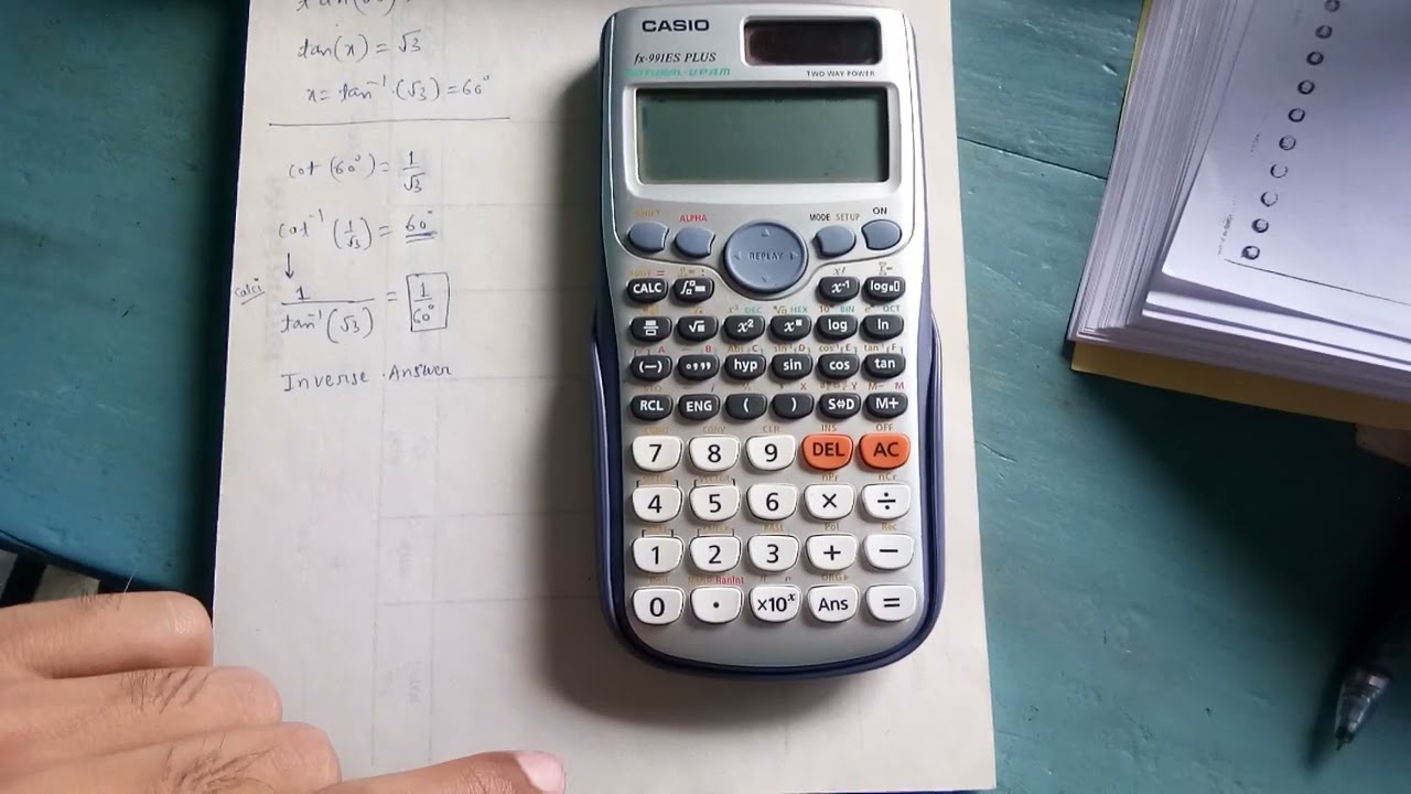 cot in scientific calculator