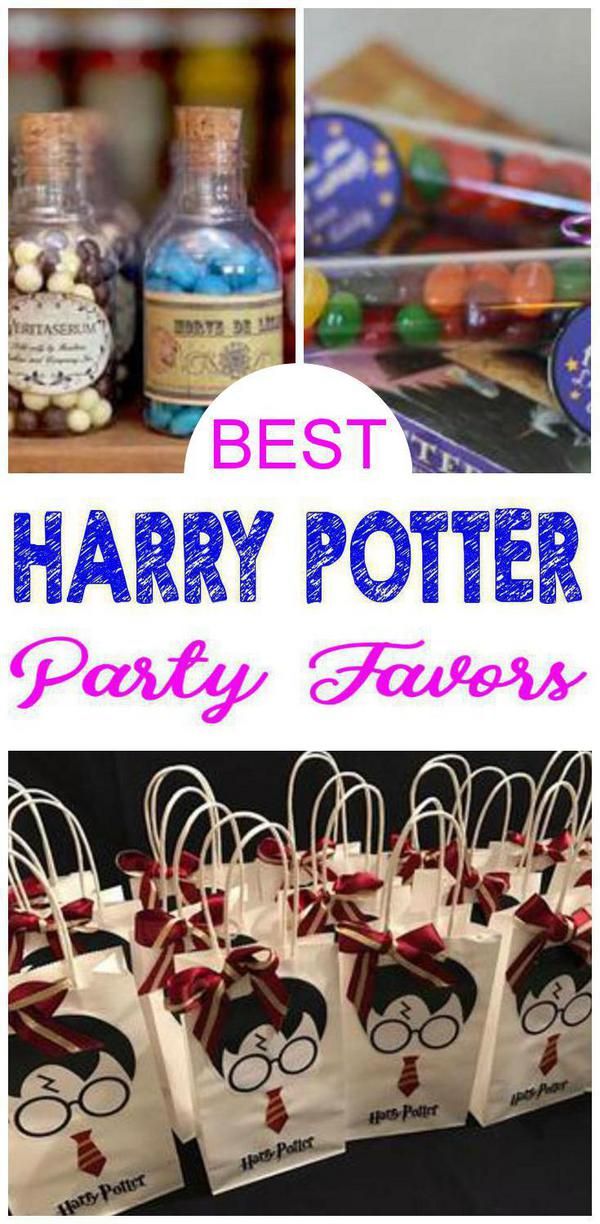 harry potter party favors