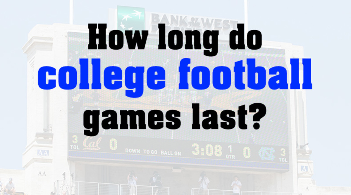 how long does a college football game last