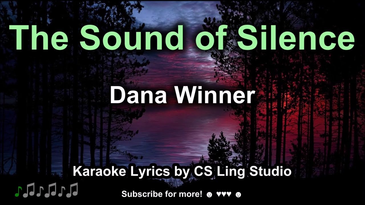 dana winner sound of silence lyrics