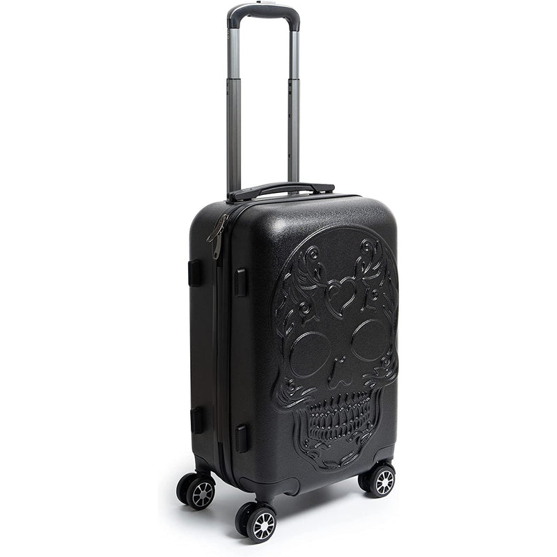 skull suitcase