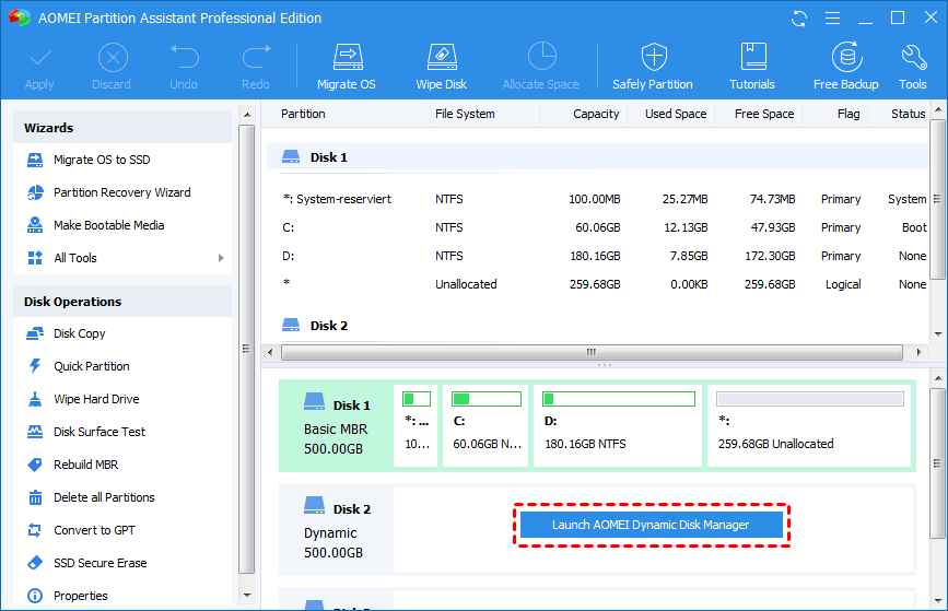 aomei dynamic disk manager pro edition serial key