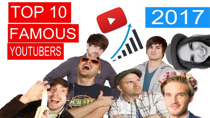 most popular youtubers 2017