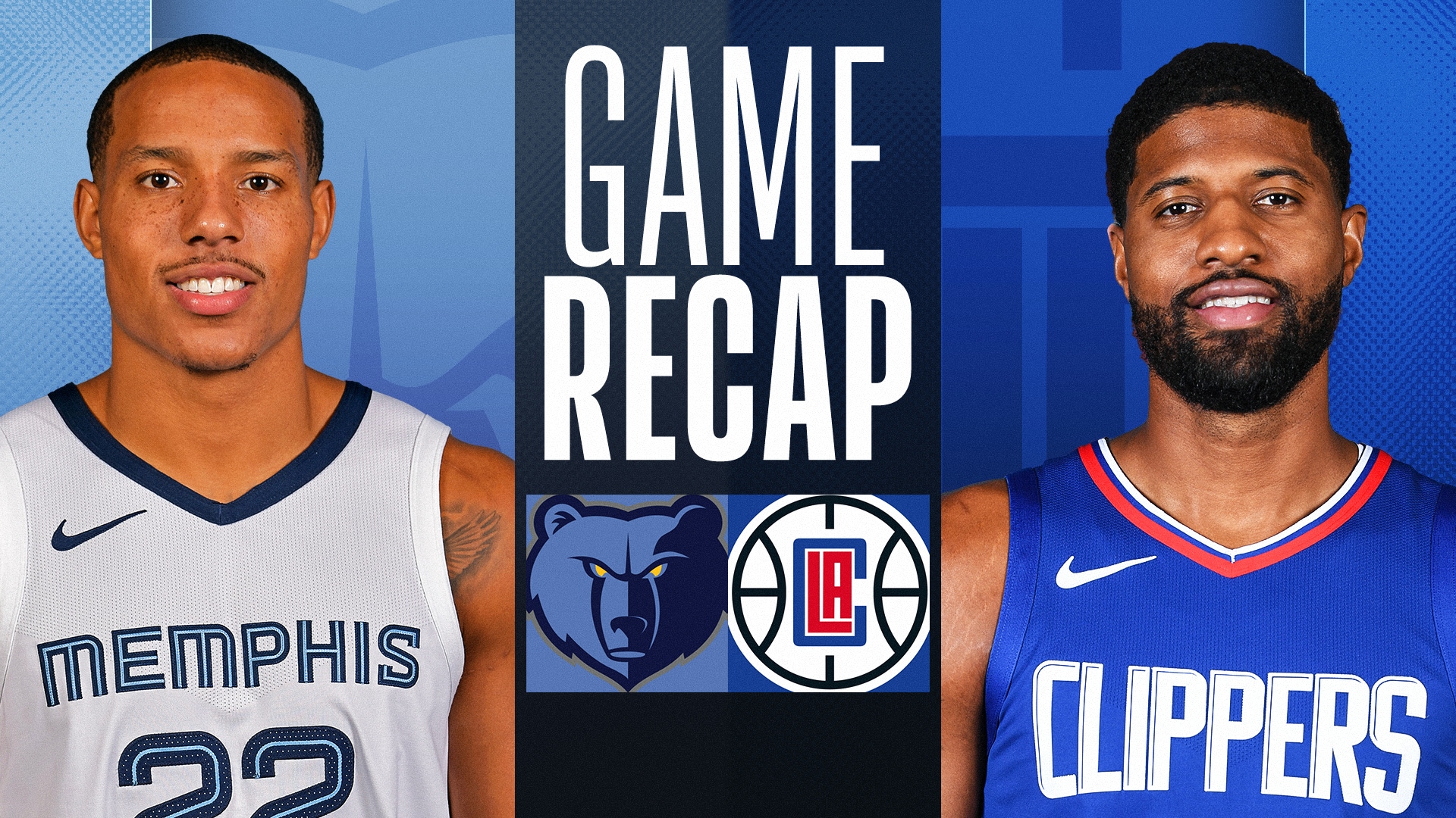 memphis grizzlies vs la clippers match player stats