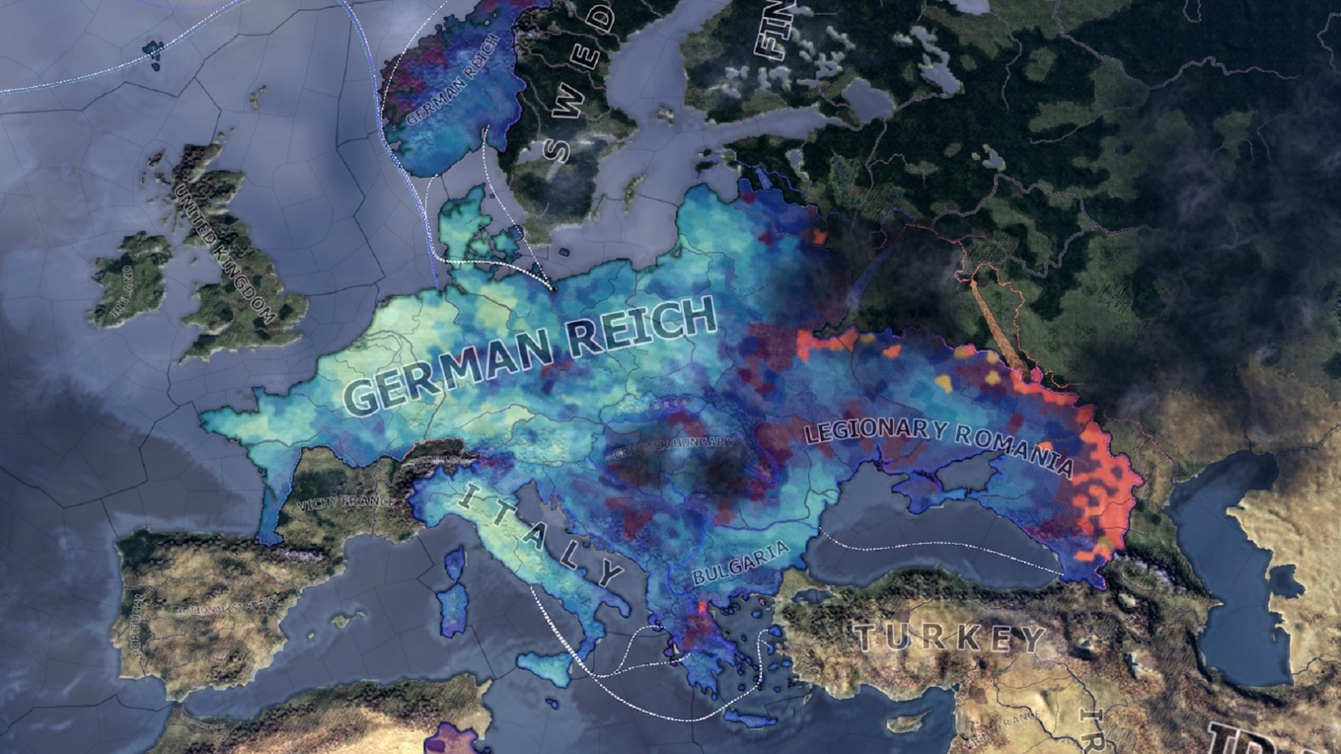 hearts of iron 4 supply lines