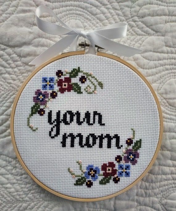 hilarious cross stitch