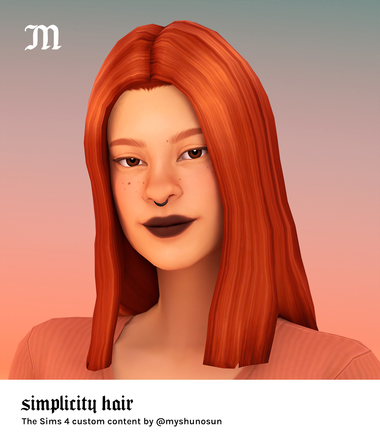 maxis match hair sims 4