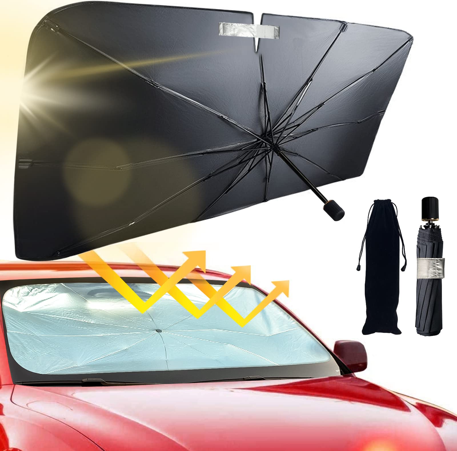 foldable sunshade for car