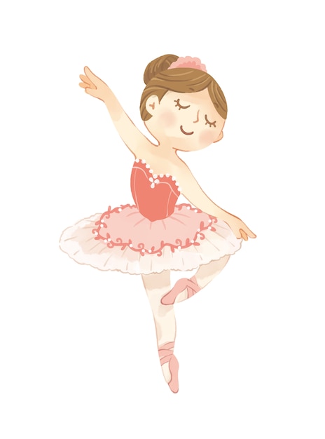 dibujo de bailarina para imprimir