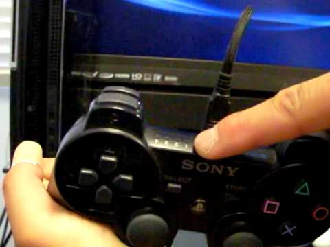 how to connect new ps3 controller to ps3