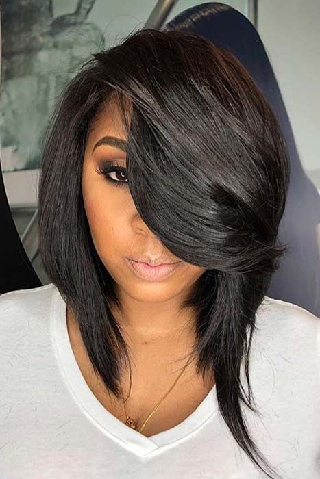 hairstyles bob black hair