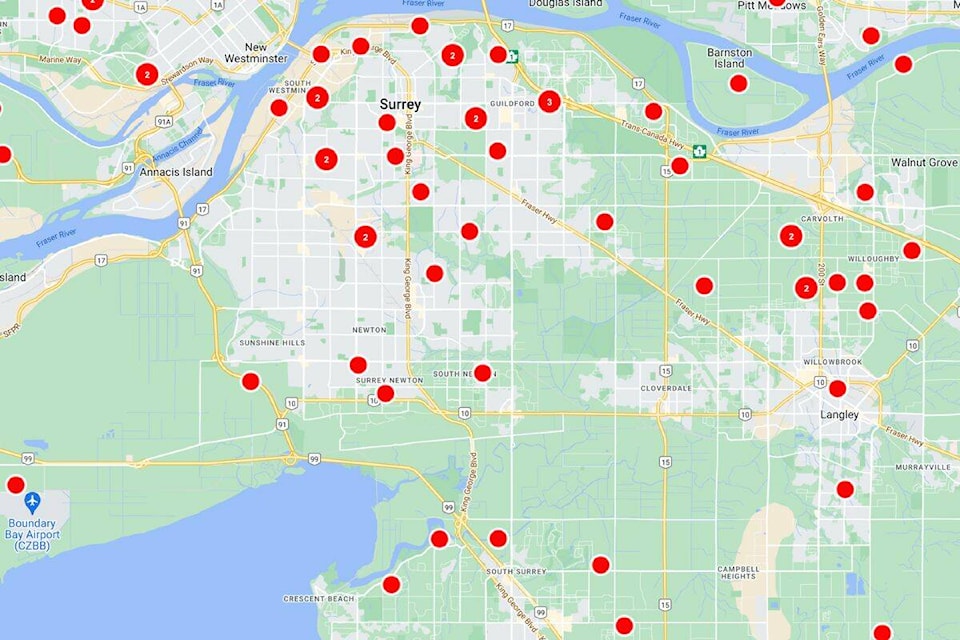 power outage surrey bc