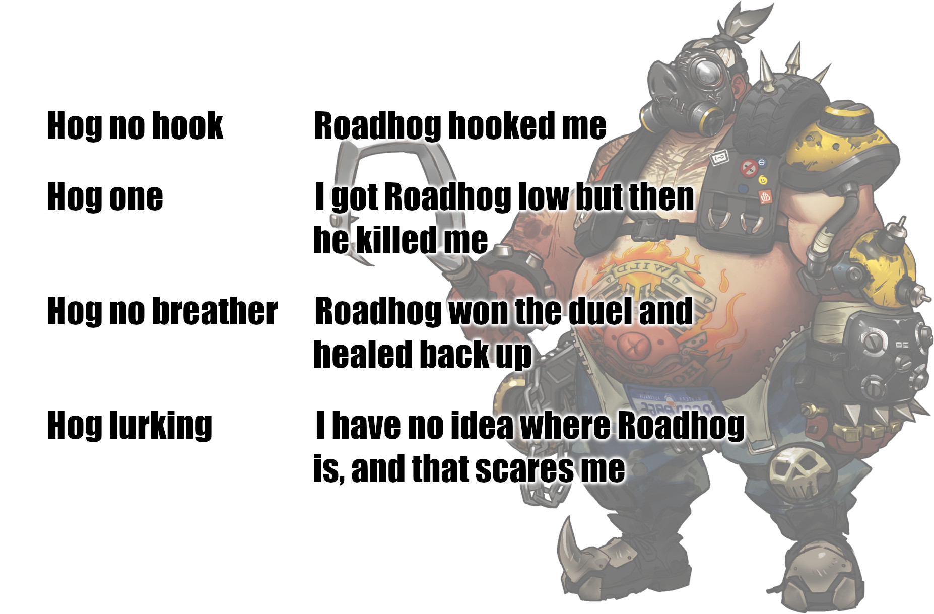 roadhog quotes