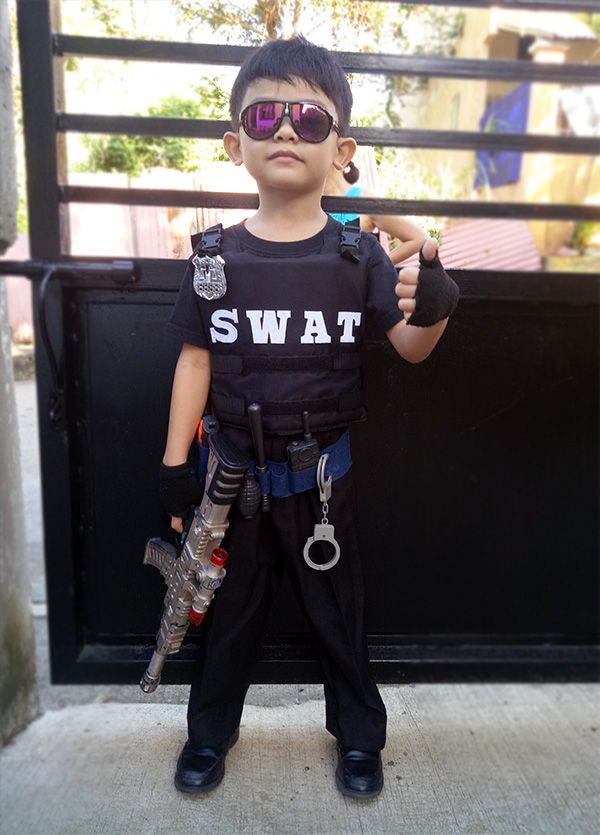 youth swat costume