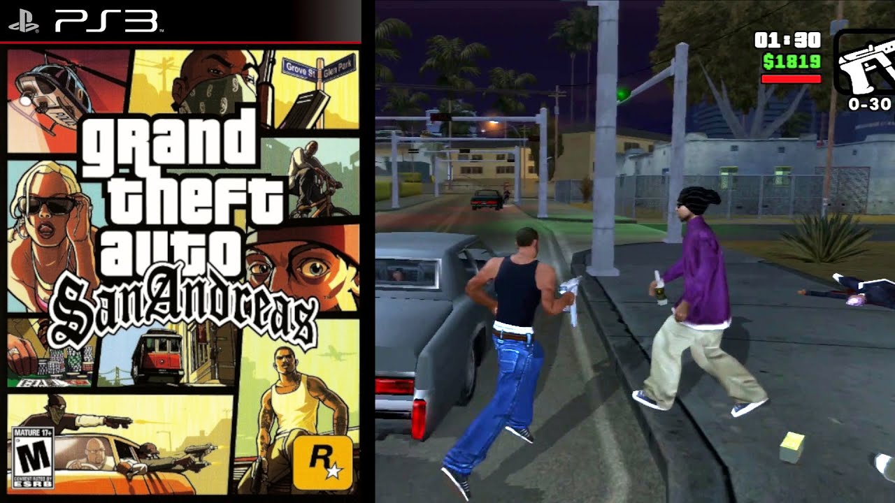 grand theft auto san andreas playstation 3