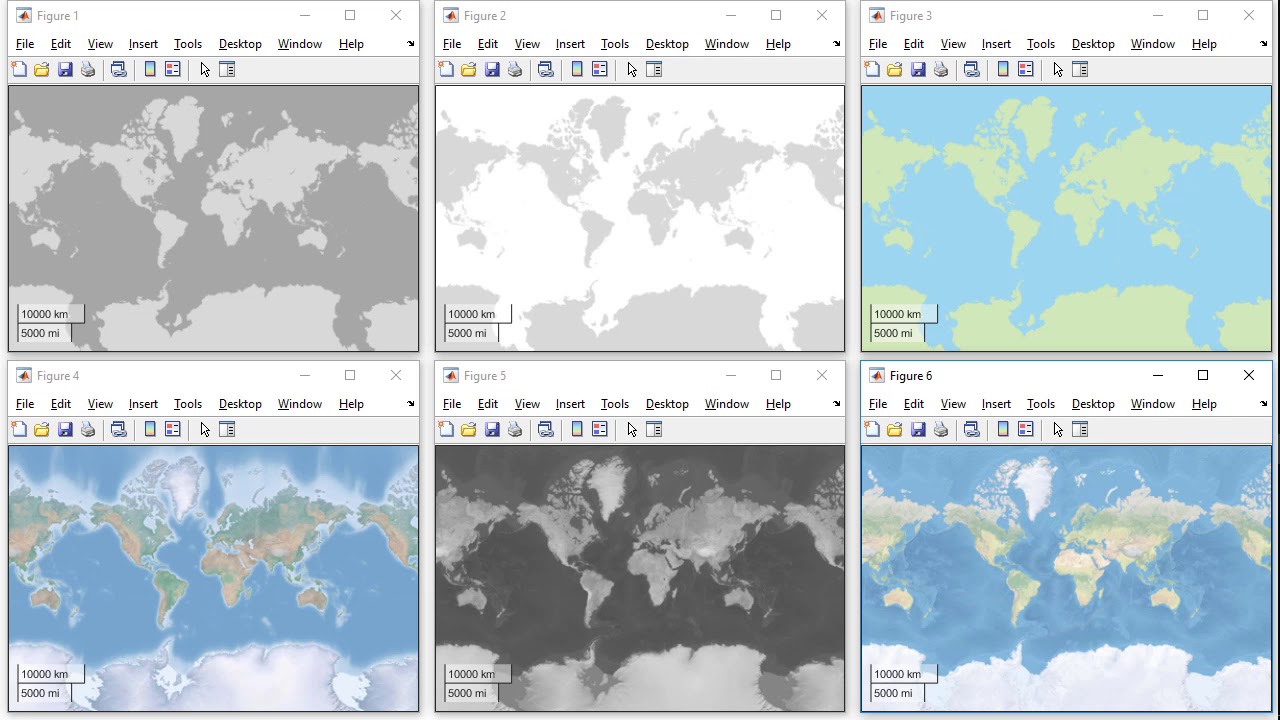 map matlab