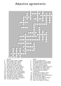 noun modifiers crossword