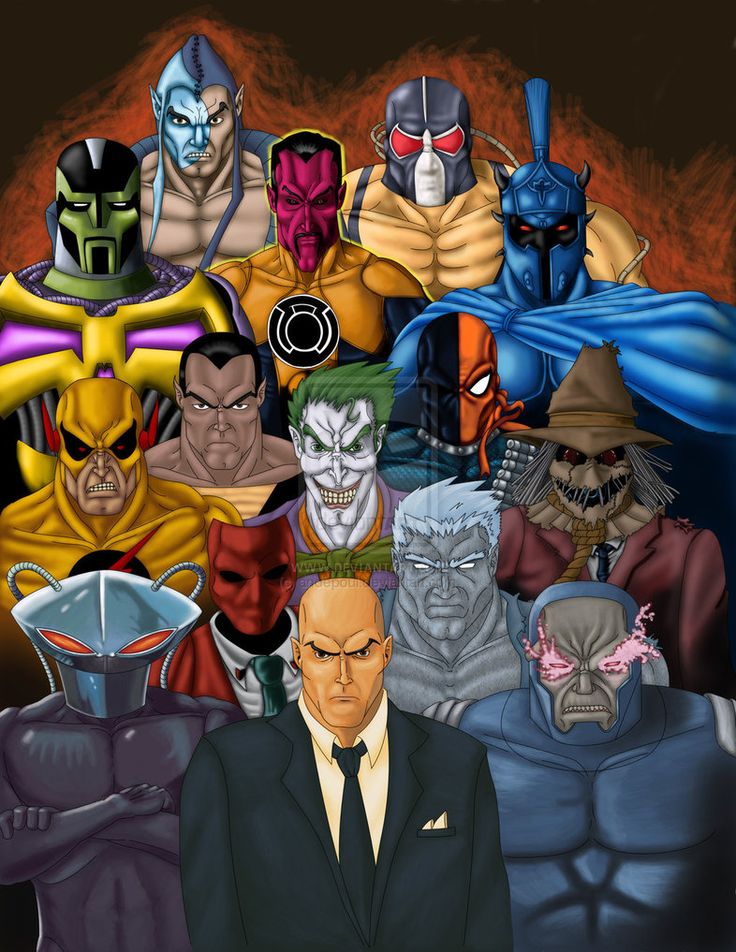 villains in dc comics