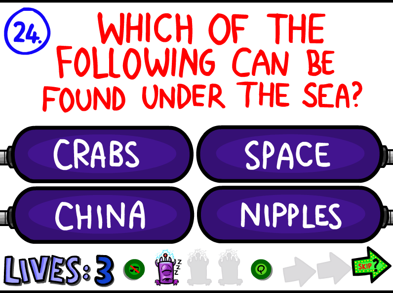 impossible quiz question 24