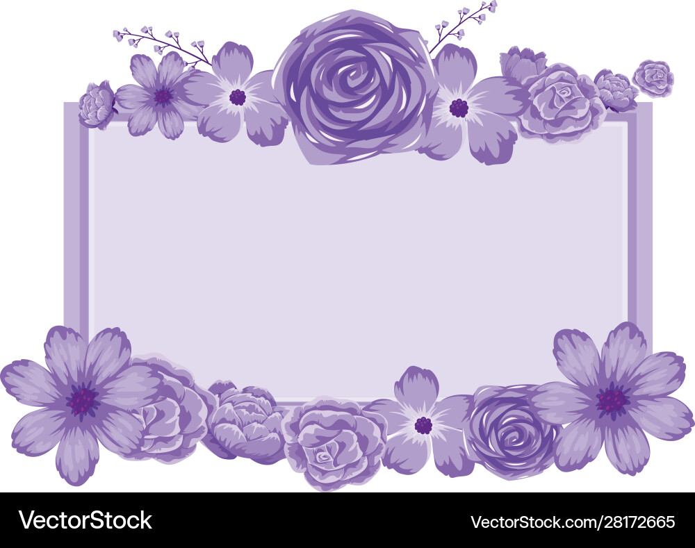 floral violet background