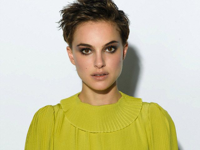 natalie portman short hairstyles