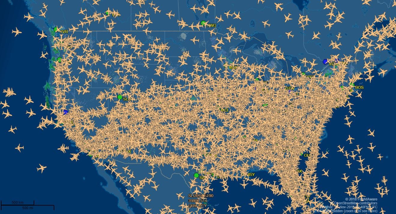 real time flight tracking