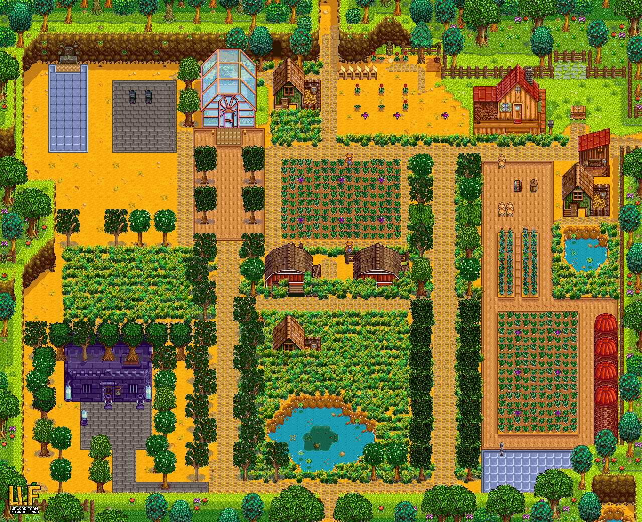 stardew farm layout